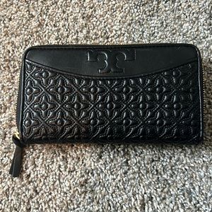 Tory Burch Black Wallet